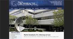 Desktop Screenshot of grossbachlaw.com